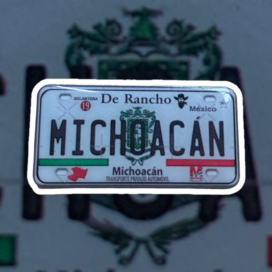 Pin for hat Mexico plate