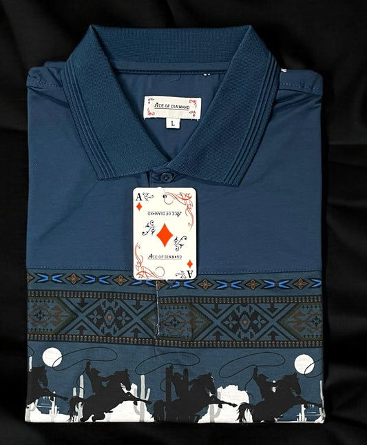 Playera Polo, Estilo Ranchero